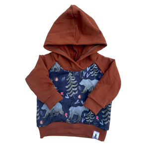 0-6 Month Bamboo Hoodies (various prints/colours)