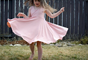 Holiday Bamboo Twirl Dress