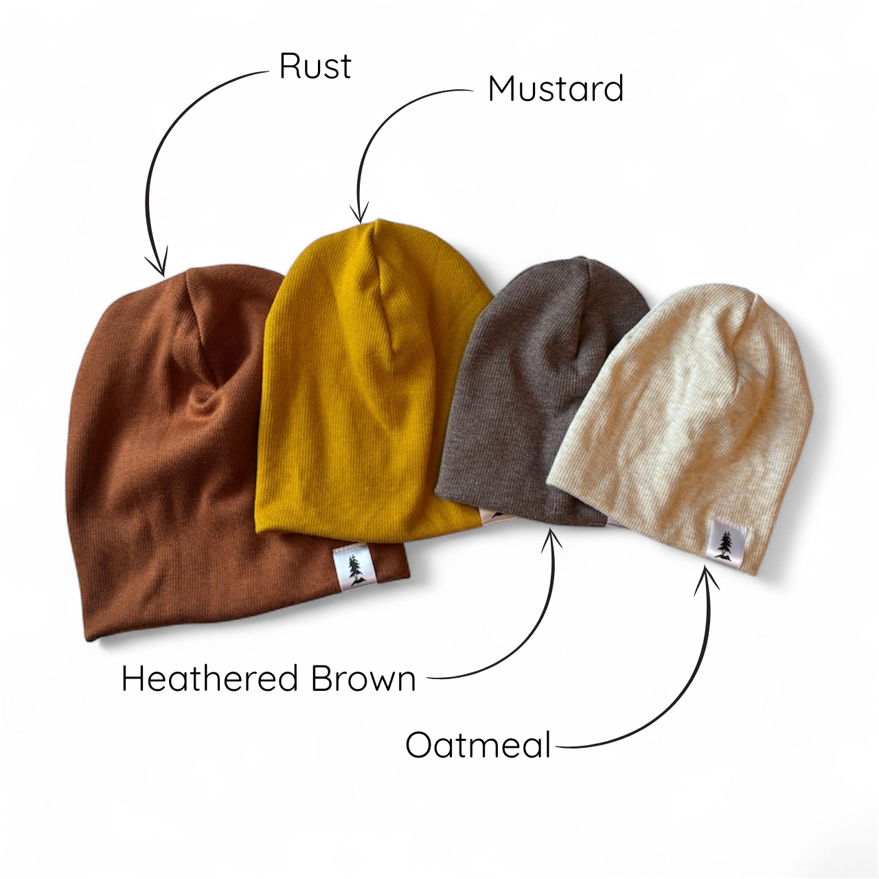 Bamboo Rib Knit Beanie