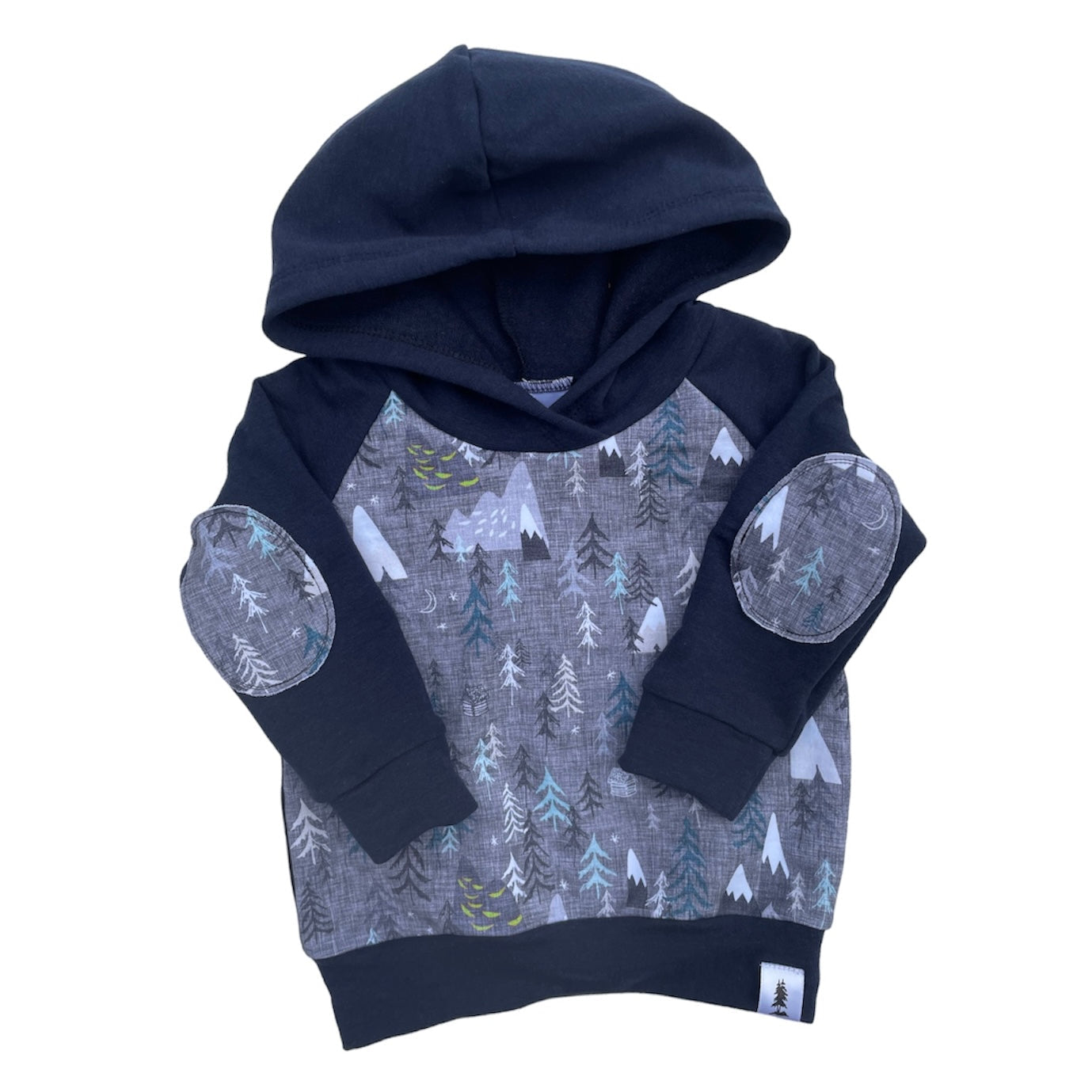 12-18 Month Bamboo Hoodies (various prints/colours)