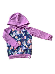 Sweet Pea Camping Hoodie