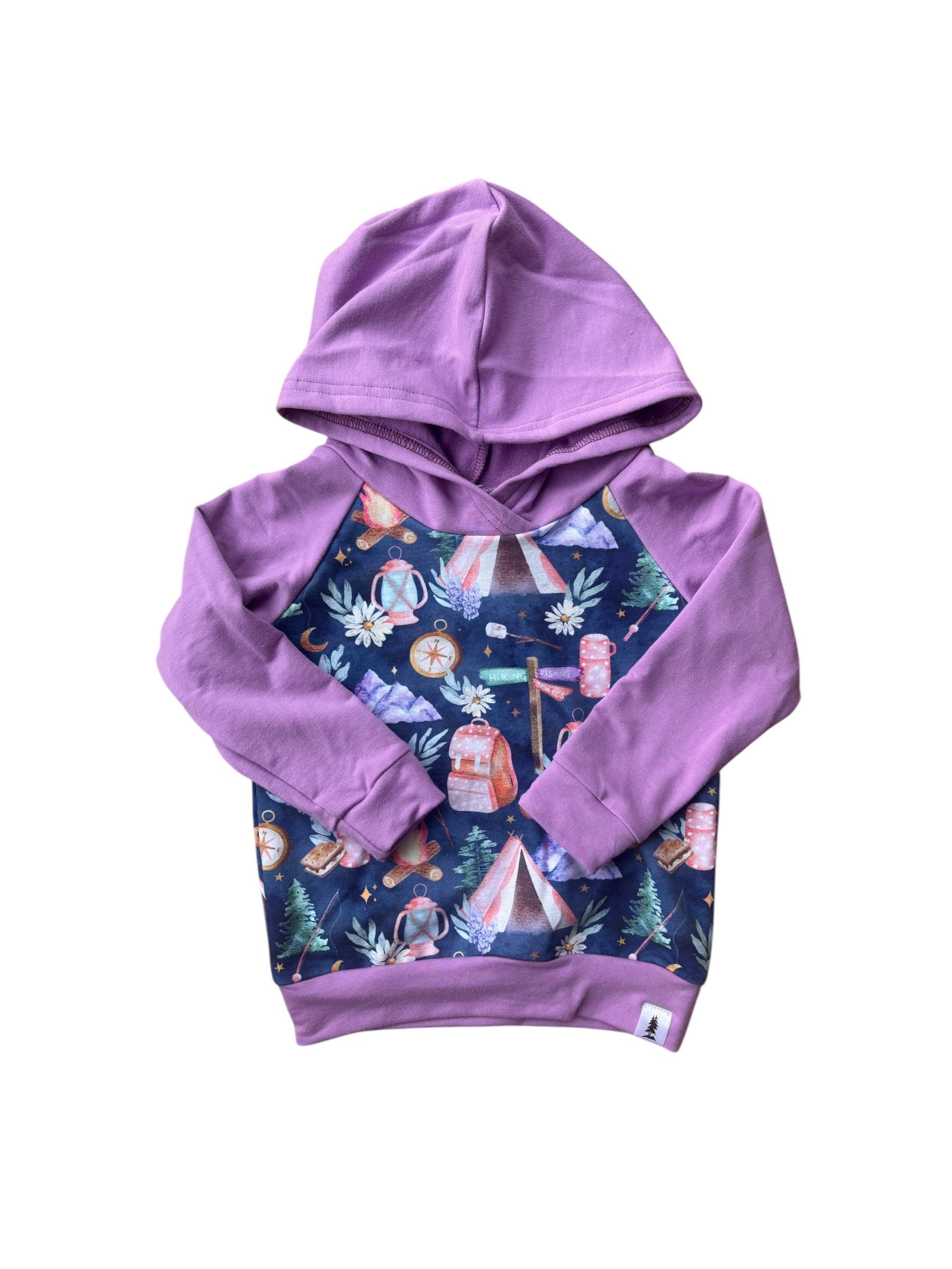 Sweet Pea Camping Hoodie