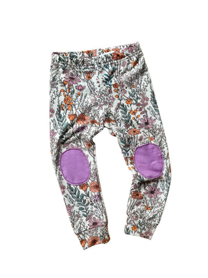 Sweet Pea Wildflower Knee Patch Pants