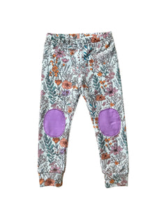 Sweet Pea Wildflower Knee Patch Pants