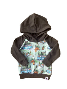 Charcoal Van Life Hoodie