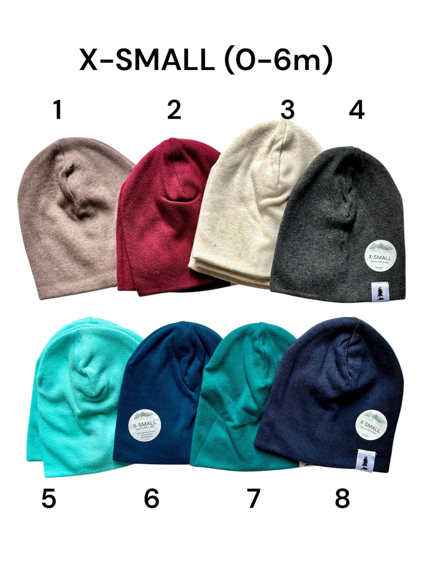 Bamboo Rib Knit Beanie