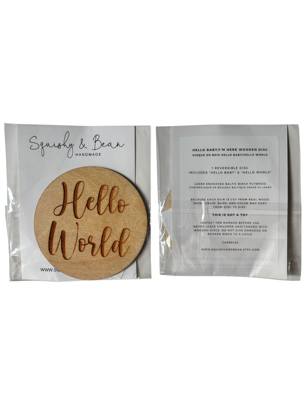 Hello Baby / I'm Here Reversible Disc