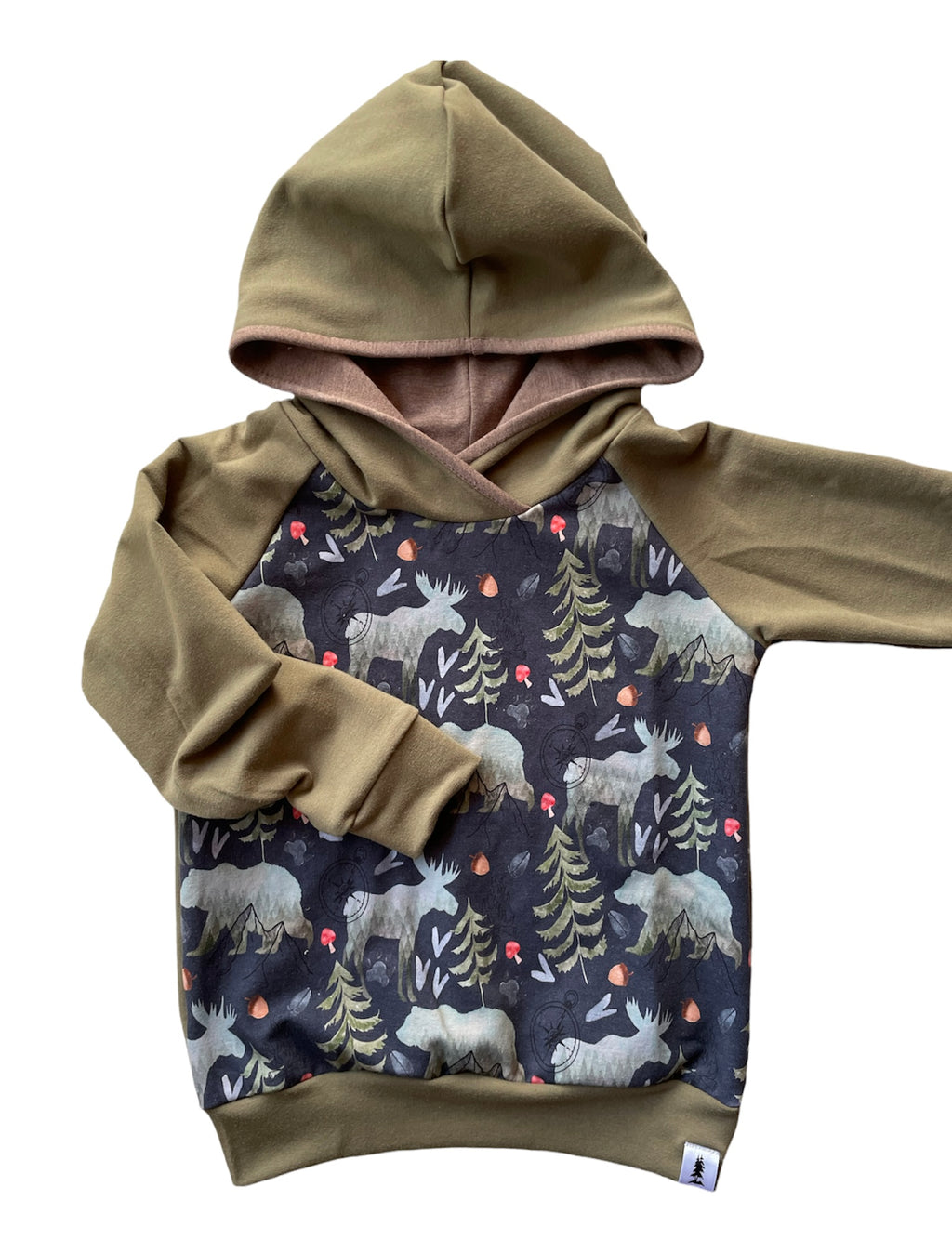 Olive Wilderness Hoodie