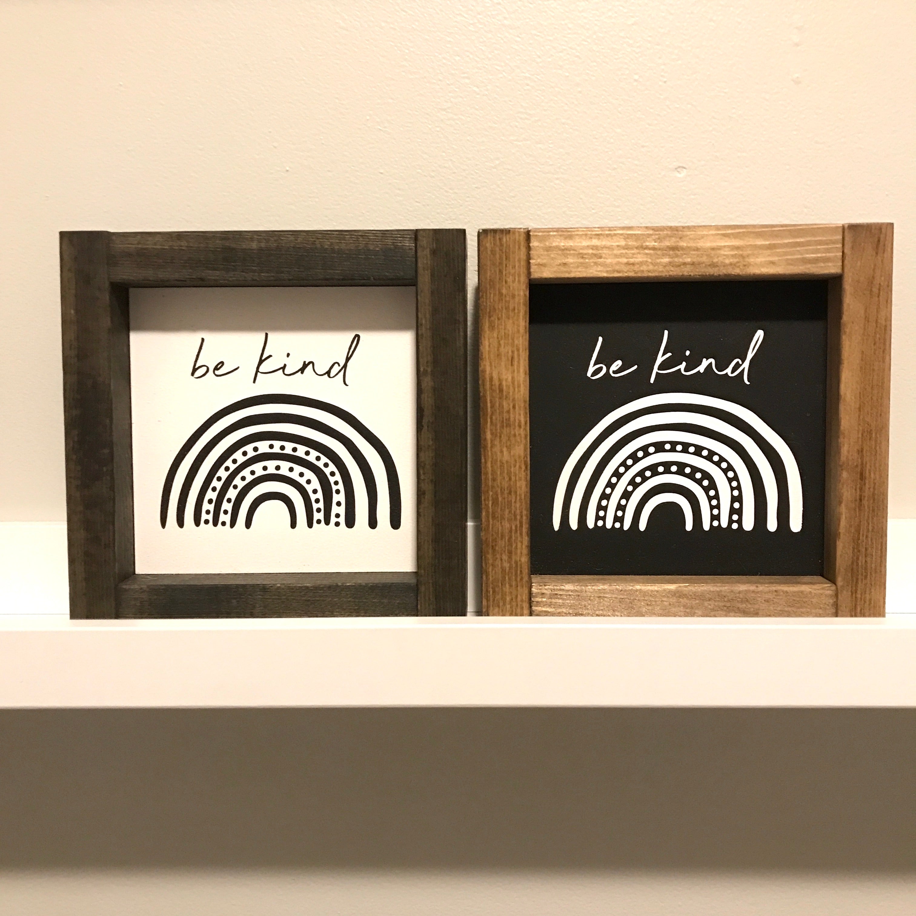 Boop & Bird Wooden Signs