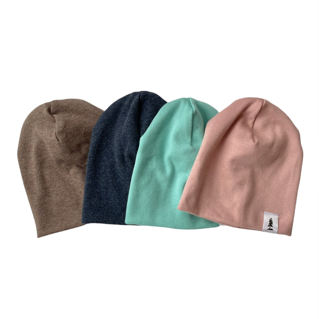 Bamboo Rib Knit Beanie